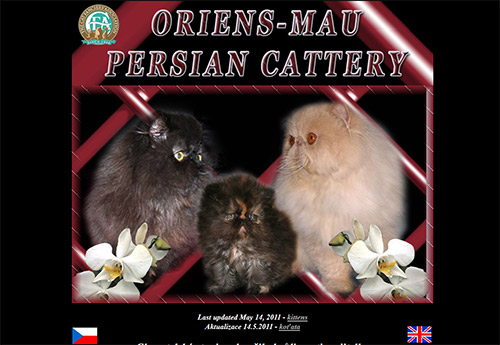 Oriens-Mau perské kočky ve vzpomínkách